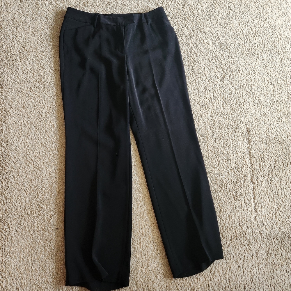 Black Wide Leg Trousers - size 12